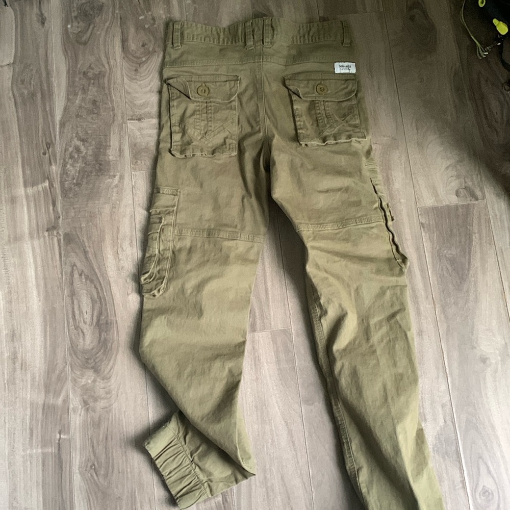 100% cotton cargo pants - Picture 2 of 5